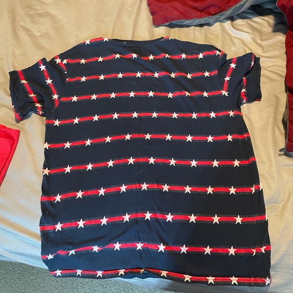 Mens Pacsun Tee Shirt Stars & Stripes EUC USA - Picture 3 of 3